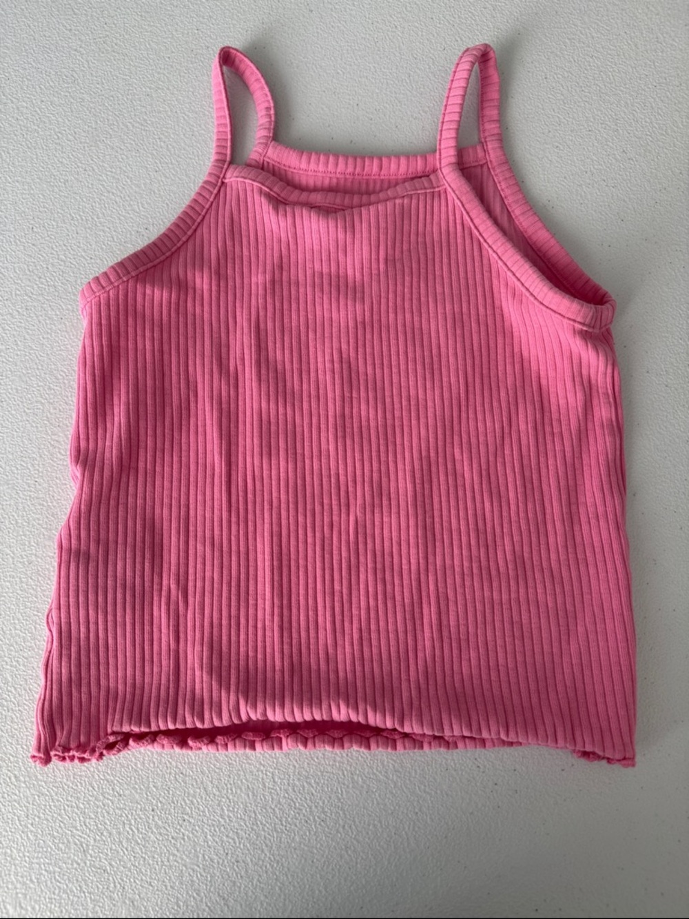 Pink Ice Cream Cone Ribbed Tank - Picture 4 of 4